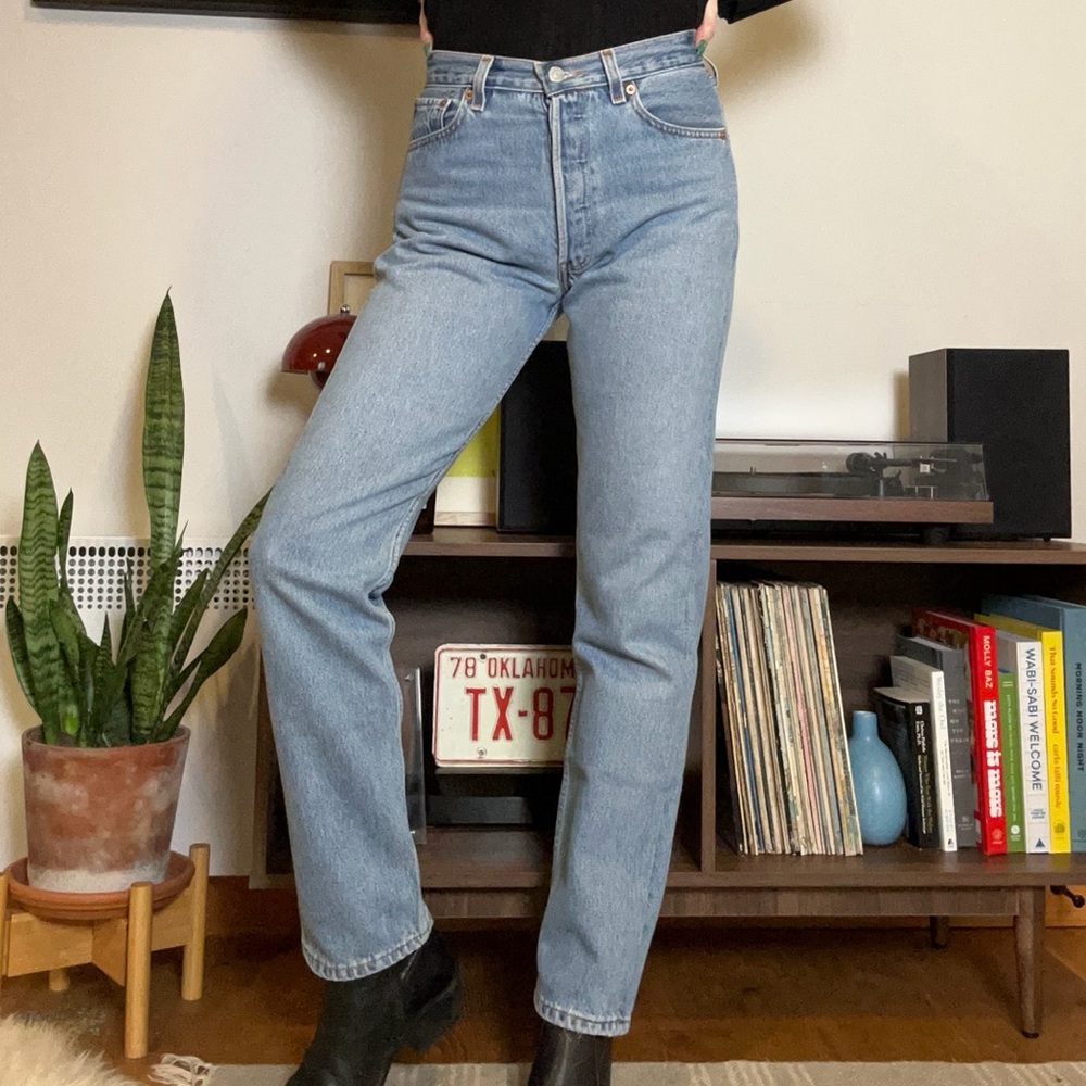 Levi's Women's Straight Leg Jeans - Light Blue